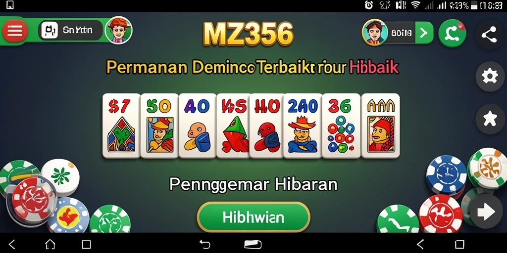 Tampilan gameplay seru MZ356 dengan desain grafis yang menarik.