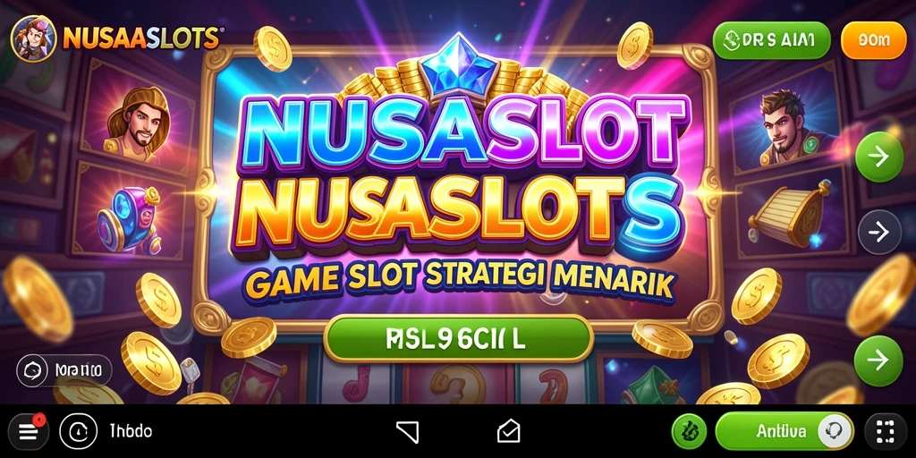 Screenshot menampilkan serunya gameplay NUSASLOTS yang penuh strategi.
