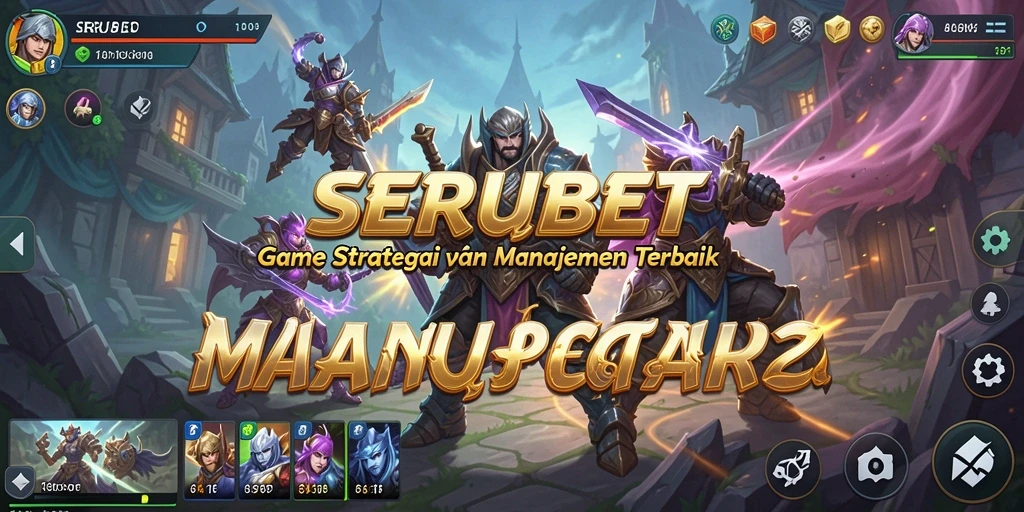 Tampilan gameplay SERUBET yang penuh strategi dan tantangan.